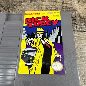 Dick Tracy Bandai Nintendo Entertainment System NES Video Game