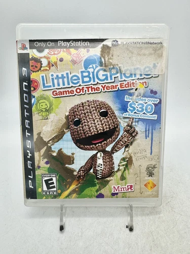 LittleBigPlanet Game of the Year Edition Sony PlayStation 3 PS3 No Manual Tested