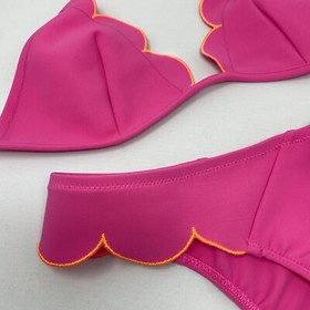 Agent Provocateur Lorna Pink Neon 2/3 Bikini Set NWT