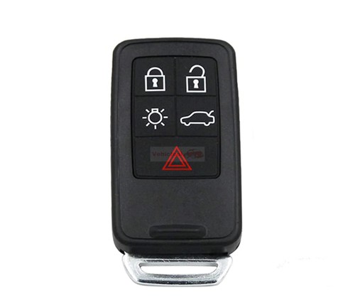 Fit Volvo V60 S60L S80L XC60 5 Button Remote Smart Key Fob Silicone Case Cover - Picture 7 of 21