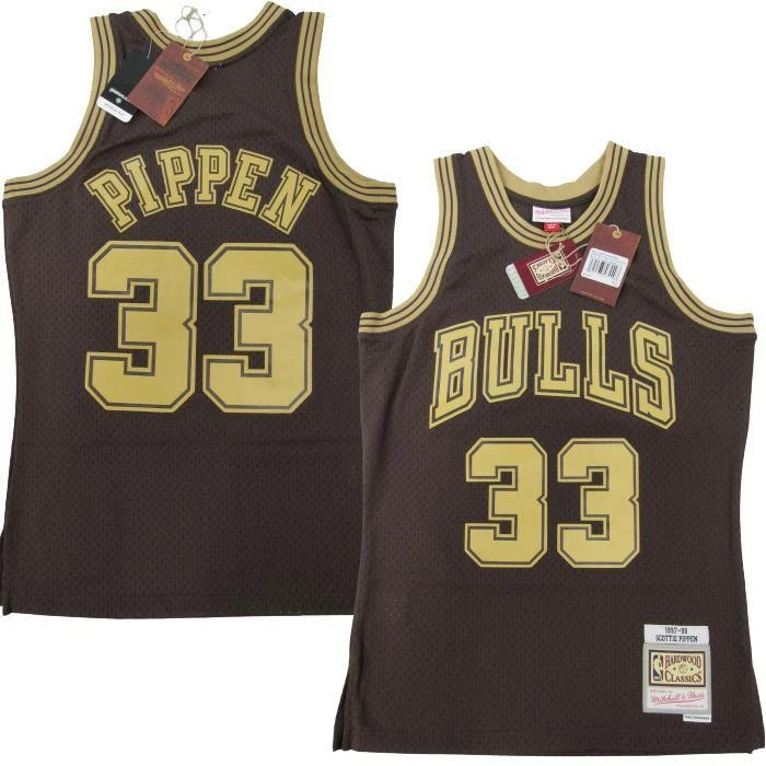 NBA Chicago Bulls Scottie Pippen #33 Lux Swingman Jersey Mitchell Ness  97-98 - Sinbad Sports Store