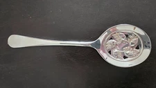 Dried Fruit Cranberry Spoon in Silver Plate