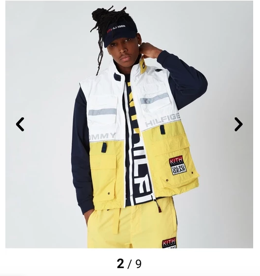 KITH x Tommy Hilfiger Sailing Utility Gear Vest Spell Out