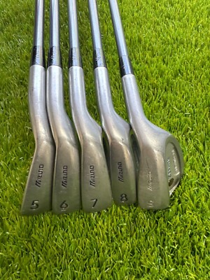 MIZUNO - ミズノ ゼファー レディース アイアンセット EG-175 5本セット 初心者 貴重レフティ！ミズノ ゼファー EG175 アイアンセット