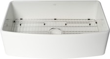 ALFI brand ABFC3320S 33" Farmhouse Single Basin Fireclay Kitchen - White