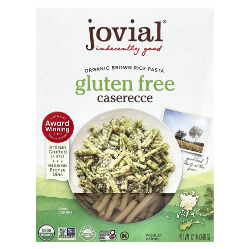 Organic Brown Rice Pasta, Caserecce, 12 oz (340 g)