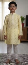 Boy Kurta and Pajama set  Ethnic Wedding Festive Wear, Kids Boys Kurta pant set