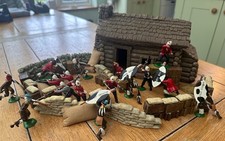 Trophy Miniatures-Rorkes Drift Battle Figures and Diorama Pieces-68 pieces -1:32