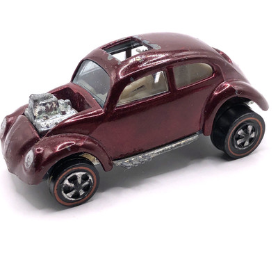 Hot Wheels Redline Custom Volkswagen 1967/1968 Magenta White Interior - U.S.A.