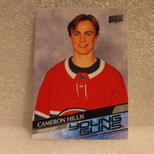 2020-21 Upper Deck Extended Series Young Guns Cameron Hillis YG RC Card# 705