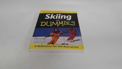 Skiing For Dummies - Paperback, by Allen St.John - Acceptable