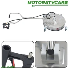 ALL-CARB 24" Pressure Washer Surface Cleaner w/ Handles & Wheels Quick Connect