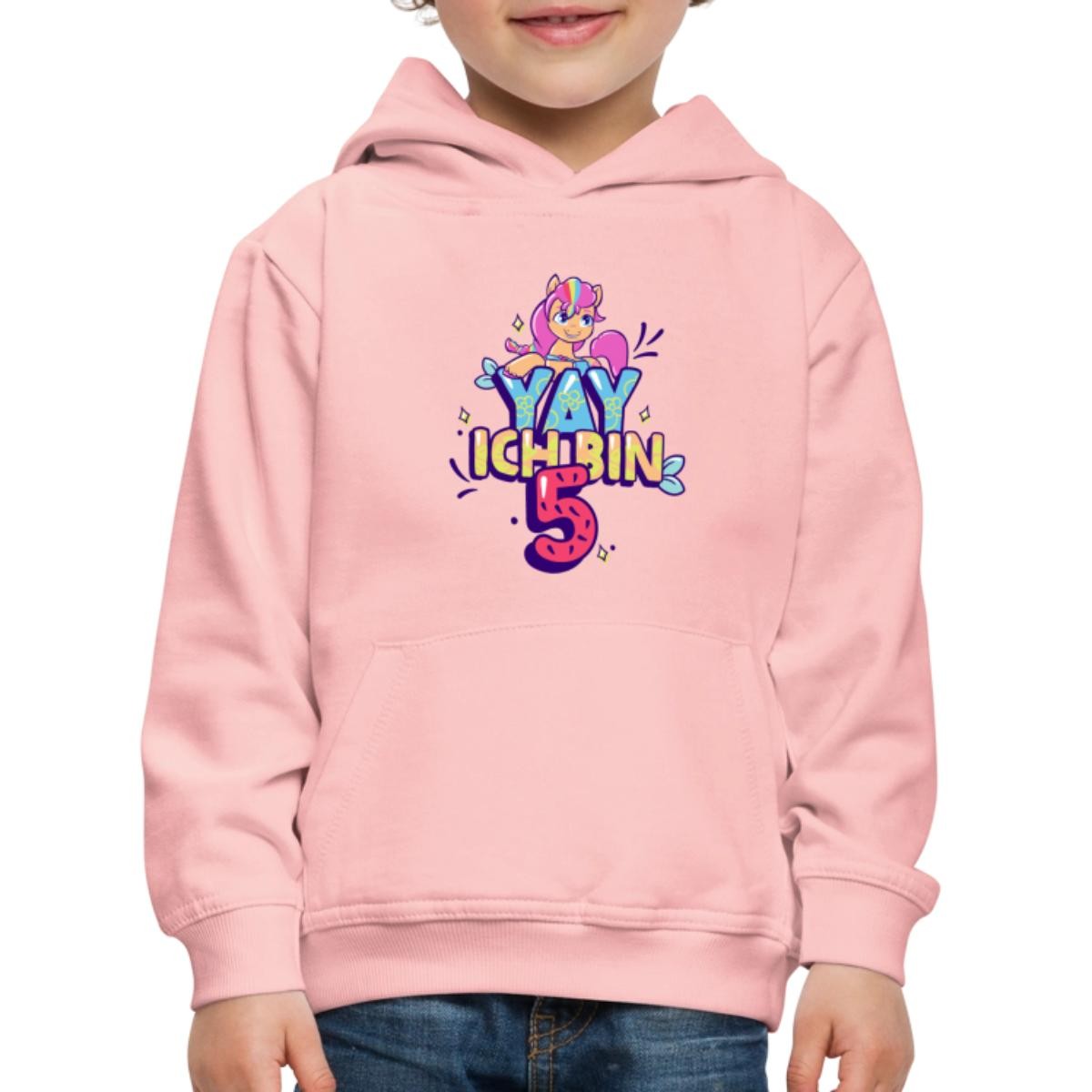 My Little Pony Yay Sono 5 Compleanno Outfit Bambini Premium Felpa con Cappuccio