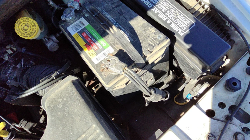 Bandeja completa de montaje en caja de batería Town & Country 1996-2000 con sujeción OEM 3,8 L Foto 3 de 3