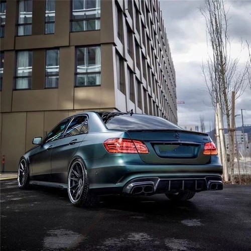 Mercedes E63 (W212) BRABUS Style Carbon Fiber Rear Bumper Diffuser