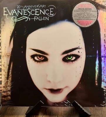 Evanescence Fallen 20th Anniversary Deluxe 2LP Pink Black Marble Vinyl (Sealed)