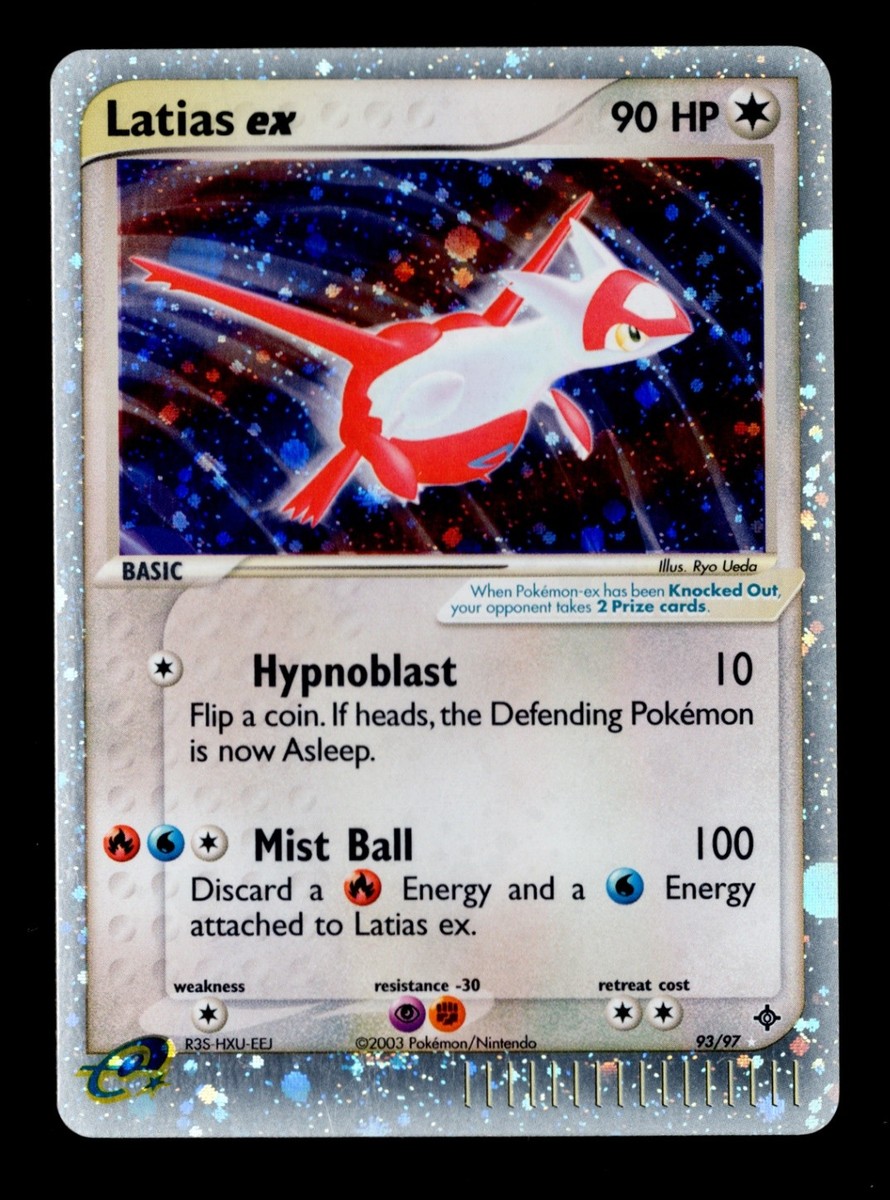 Latias ex Ultra Rare Dragon 93/97 LP | eBay