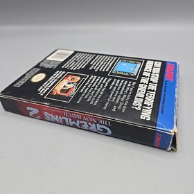 Gremlins 2 The New Batch (Nintendo NES) Oval Seal Complete With Manual CIB 