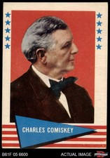 1961 Fleer #18 Charles Comiskey White Sox HOF 3 - VG