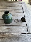 Vintage Green Oil Can Oiler Nozzle Spout Metal Dispenser -  Used — photo 7