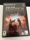LucasArts Star Wars Episode III Revenge of the Sith PS2 NTSC Action Manual Incl…