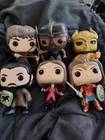 Lot of 6 Funko Pops! Out of Box (OOB) - Marvel, Game of Thrones & DC Mix