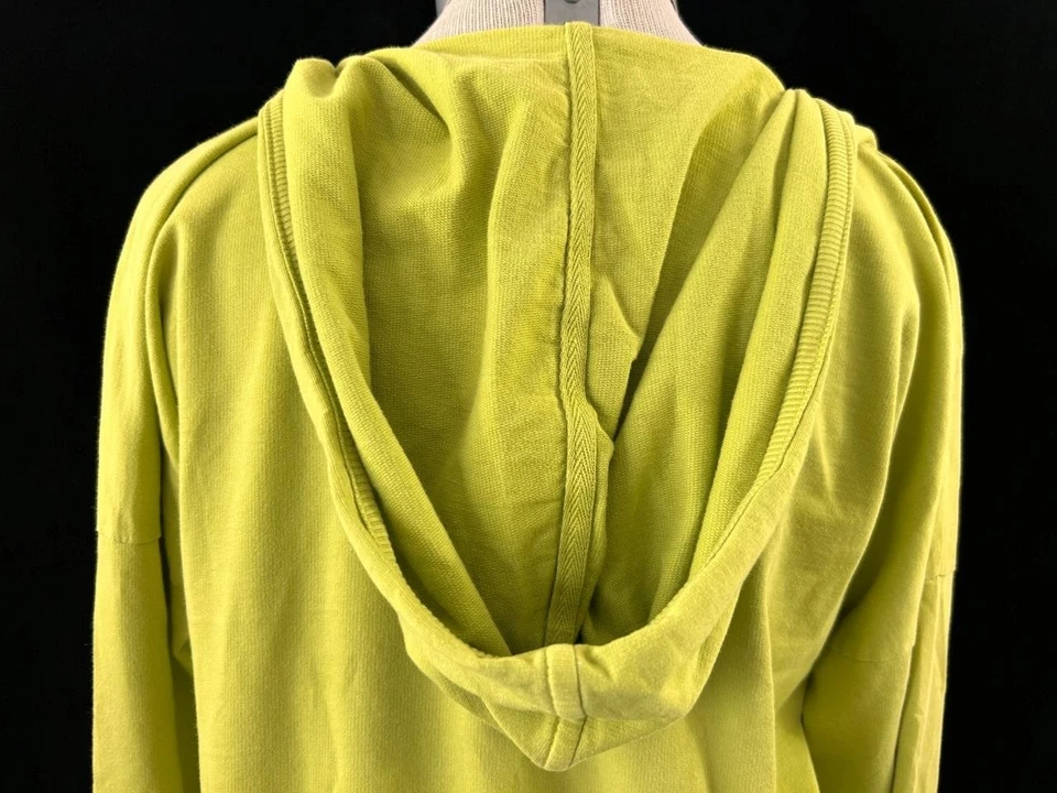 Mod O Doc hoodie size S long sleeve green pullover 2 pockets - Image 4 of 4