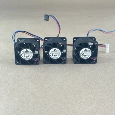 Lot of 3x Delta FFB0412VHN 40mm 12V 0.24A DC Brushless Fans 3 Wire Plug – Used