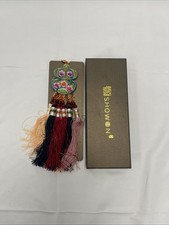 Traditionelles Norigue koreanisches besticktes Taillenzubehör neu im Karton (O06)