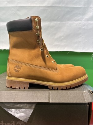 Timberland Men s 8 IN Premium W/P  Wheat  TB012281 NWD Size 12