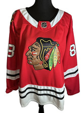 Adidas Chicago Blackhawks Kane 88 Hockey Jersey NHL Sports Red Official Licensed