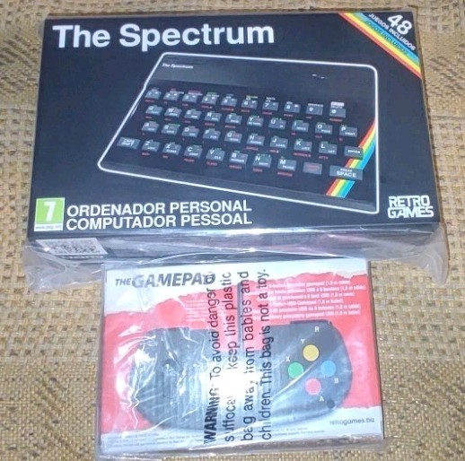 The Spectrum + Game Pad