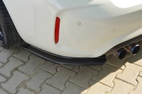 Maxton Design Diffusor Flaps Passend FüR BMW M2 (F87) Coupe Schwarz Hochglanz