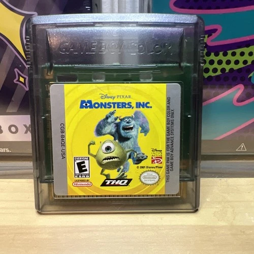 Monsters Inc GameBoy Color Game Cartridge Only