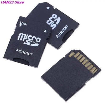 10pcs Micro SD TransFlash TF To SD SDHC Memory Card Adapter Converter Phones