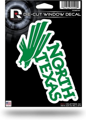 #ad University of North Texas Mean Green 5 Inch Die Cut Decal Sticker Full... $9.00