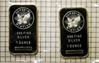 (2) - 1 oz. .999 Silver Bars SUNSHINE Mint Sealed