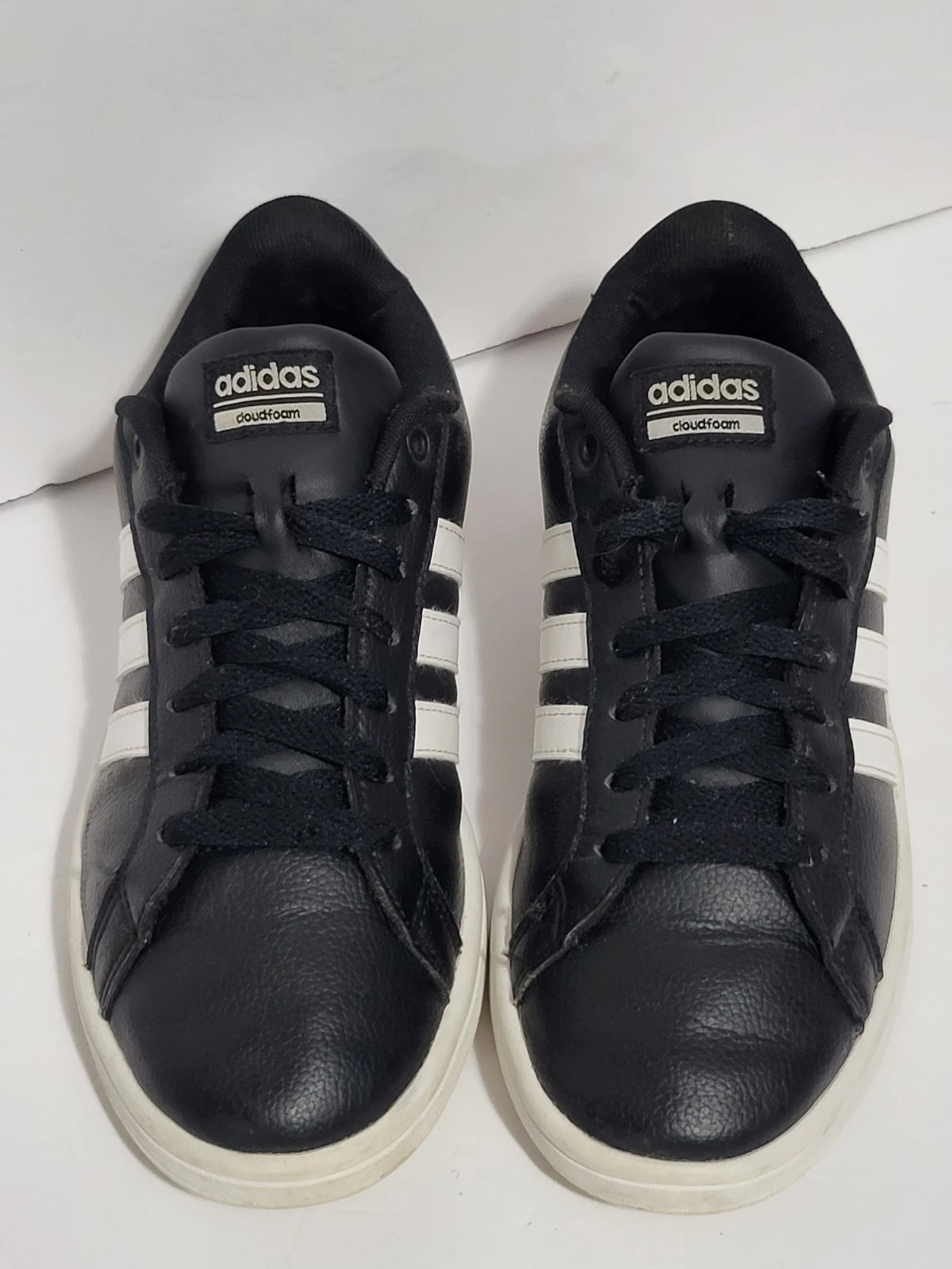 Adidas Neo Cloudfoam Memory Footbed scarpe casual da donna nere taglia 7 5