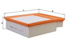 Luftfilter MAHLE LX 1019 Filtereinsatz für A4 8EC AUDI 8ED B6 8HE B7 8E2 8E5 RS4