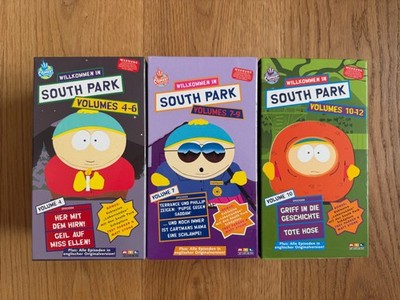 South Park VHS Volume 4,5,6,7,8,9,10,11,12 - Sehr guter Zustand - Rarität