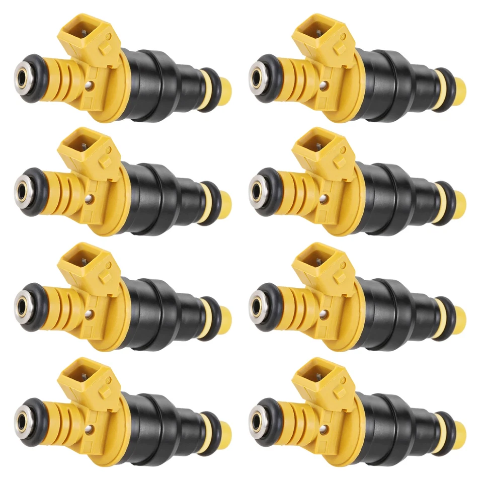 Set of 8 Fuel Injectors Fit For 89-05 Ford Excursion E-150 E-250 E-350 FJ713 Foto 2 de 4