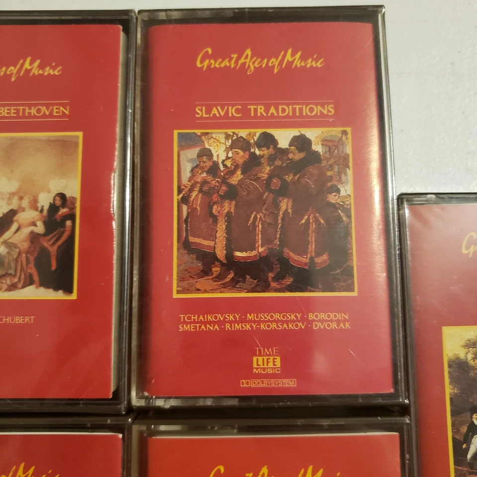 The Great Age of Music Time Life Music: 5 Tape Lot New Sealed Classical  - Image 3 of 4