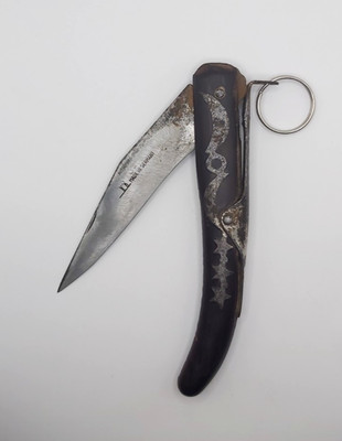 Ancient Old Okapi Pocket Knife Made Germany Folding Vintage Original Blade Antiq