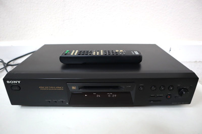 Sony MDS-JE470 MiniDisc Deck MDLP Recorder Player - Tested Working