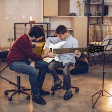 Glarry 44" GIB Electric Bass Guitar Basswood with Bag,Straps,Tool