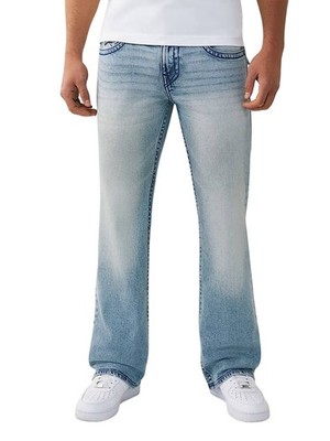 True Religion Billy SN Flap Jeans Herren Artic Whusper Light Wash18437