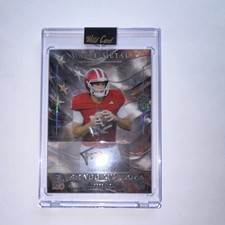 Wild Card Matte Metal America 250 Rookie TRUE 1/1 Auto Fernando Mendoza Football