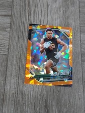 ARIAN SMITH 2025 PRIZM ORANGE CRACKED ICE PRIZM ROOKIE CARD 391.