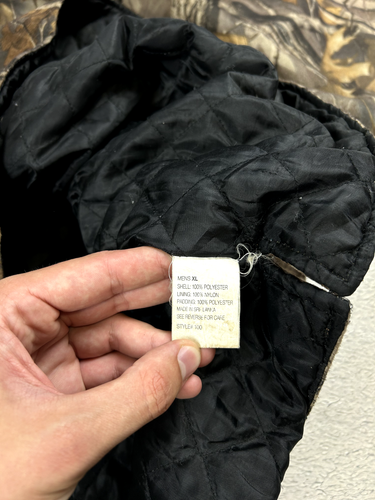 Vintage Easy Wool Jacket Realtree Boxy Fit Oversize Men's XL Size - Picture 8 of 14
