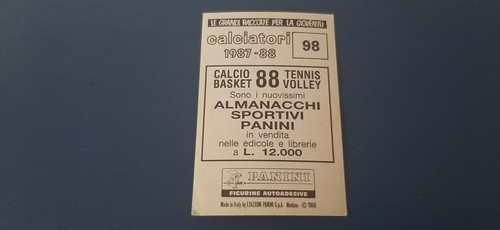 Figurine Calciatori Panini 1987/88 con velina - Scegli dall'elenco da 1 a 303 - Imagen 101 de 263